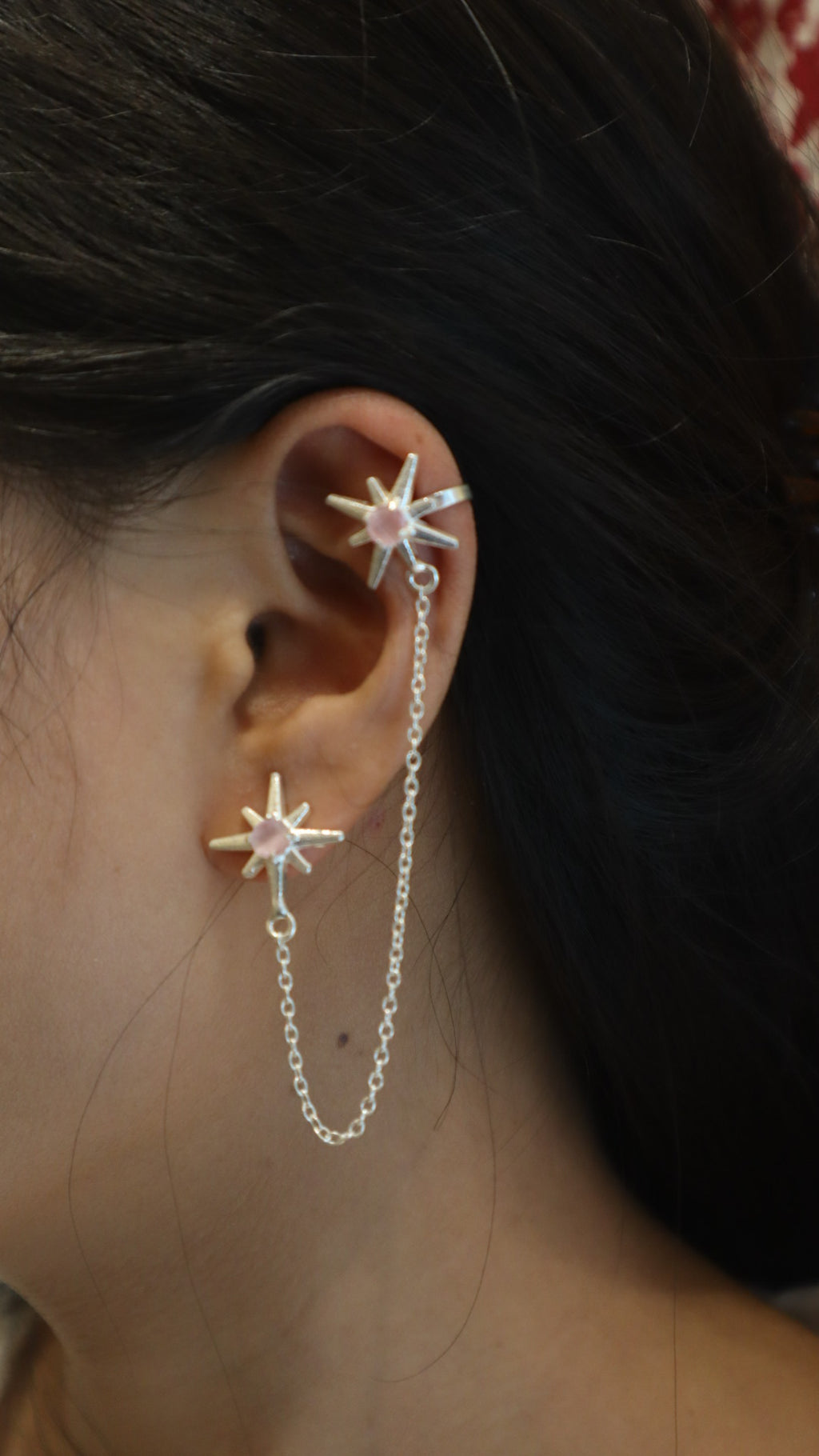Celestial star Earcuffs & Danglers extension