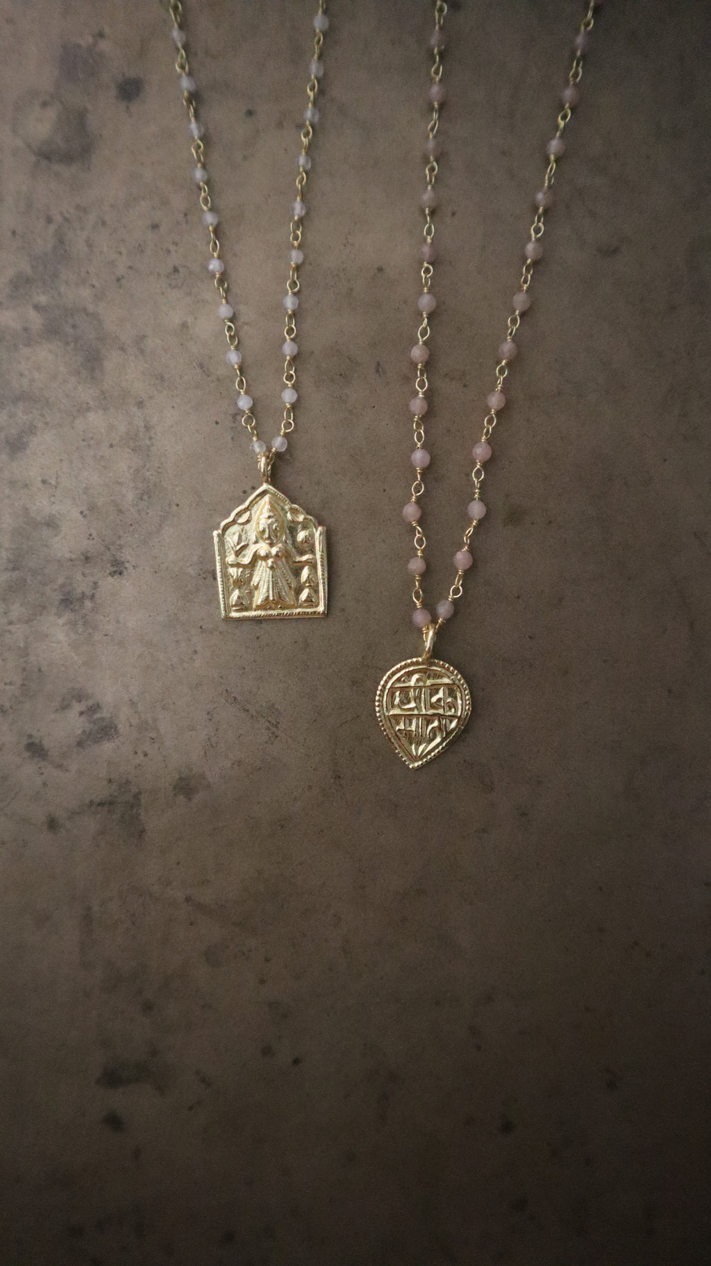 Beaded Talisman Neckpiece