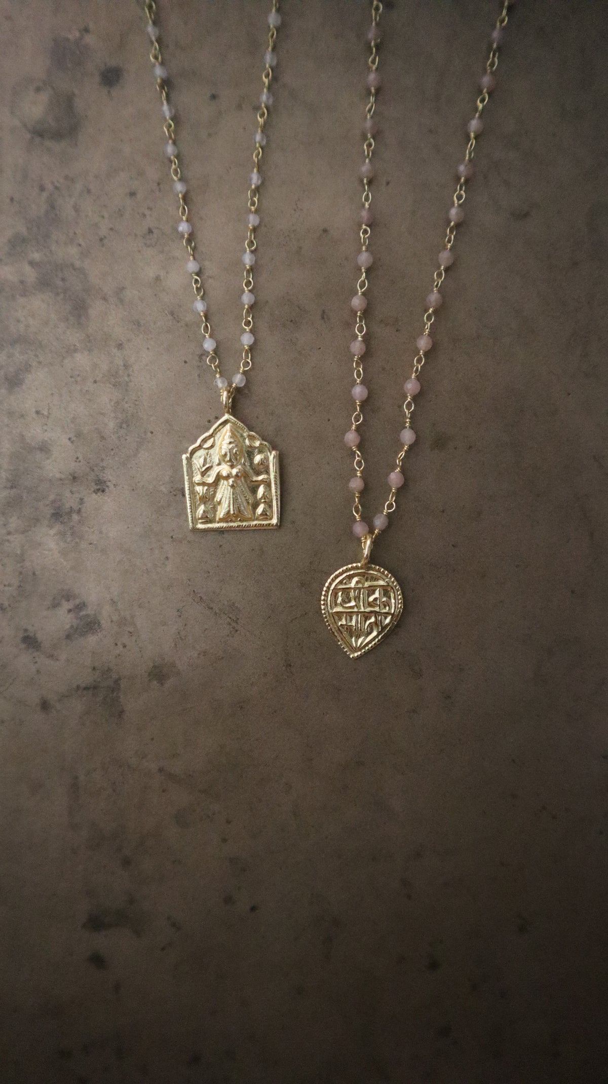 Beaded Talisman Neckpiece