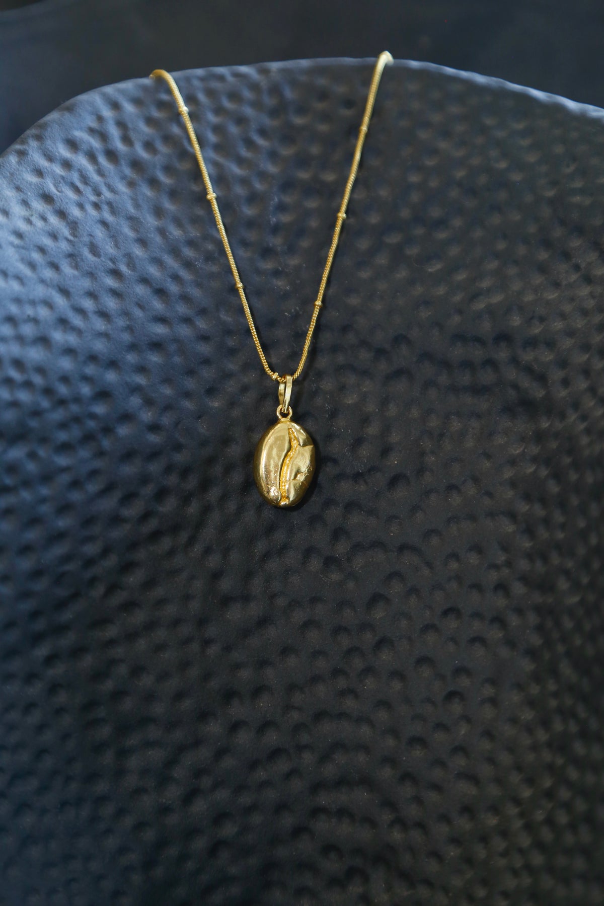 Coffee bean pendant