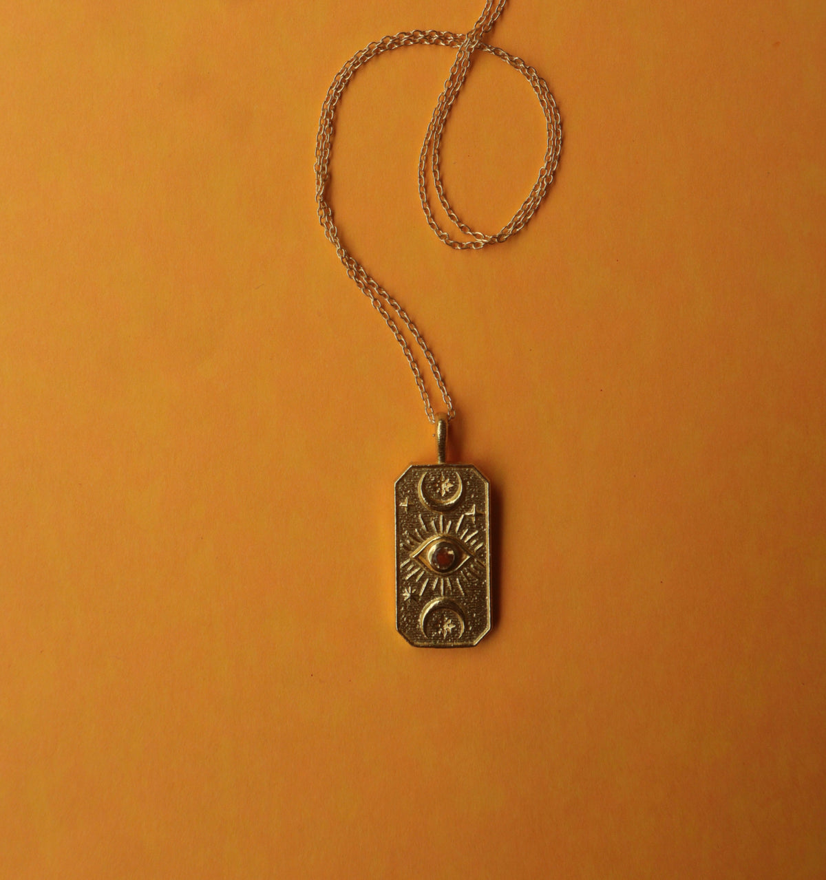 Lunar eye pendant