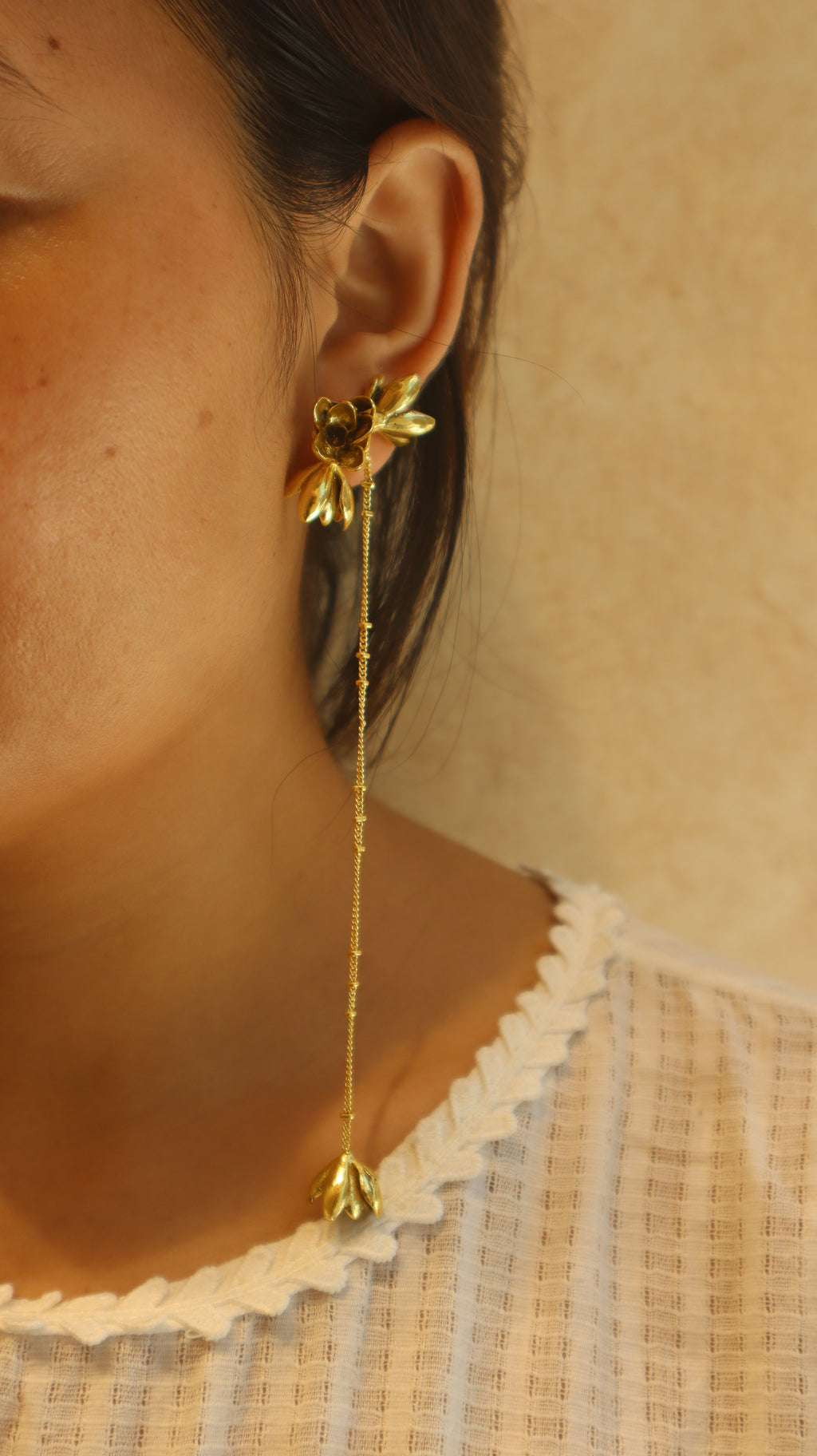 Mogra Long Danglers