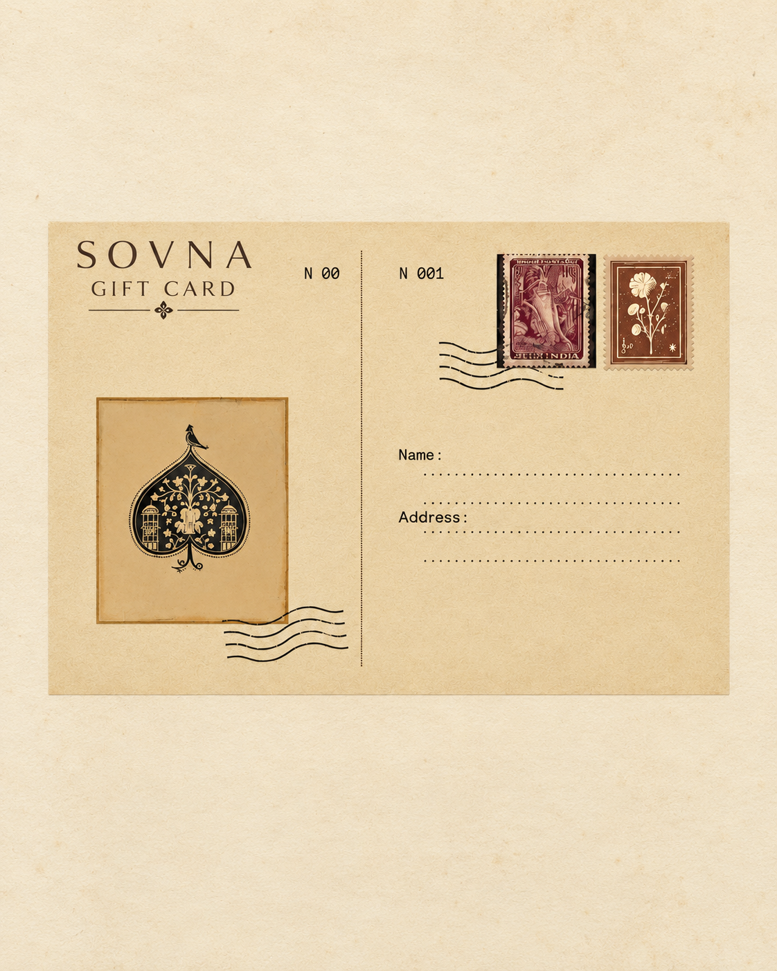 Sovna Gift Card