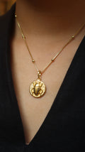 Scarab Fossil Pendant