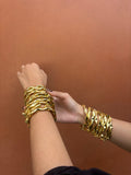 Dented bangles (Pair)