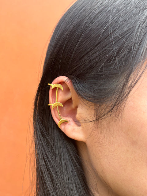 Moon Arc Earcuffs