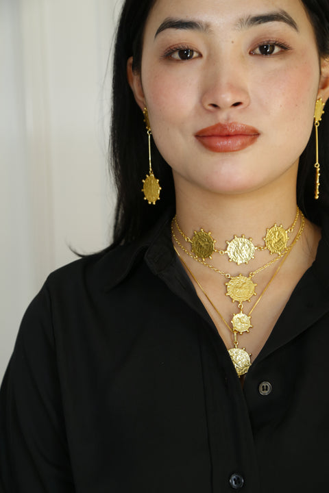 3 coin choker by Sovna