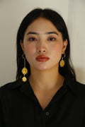 Asymmetric coin danglers by Sovna