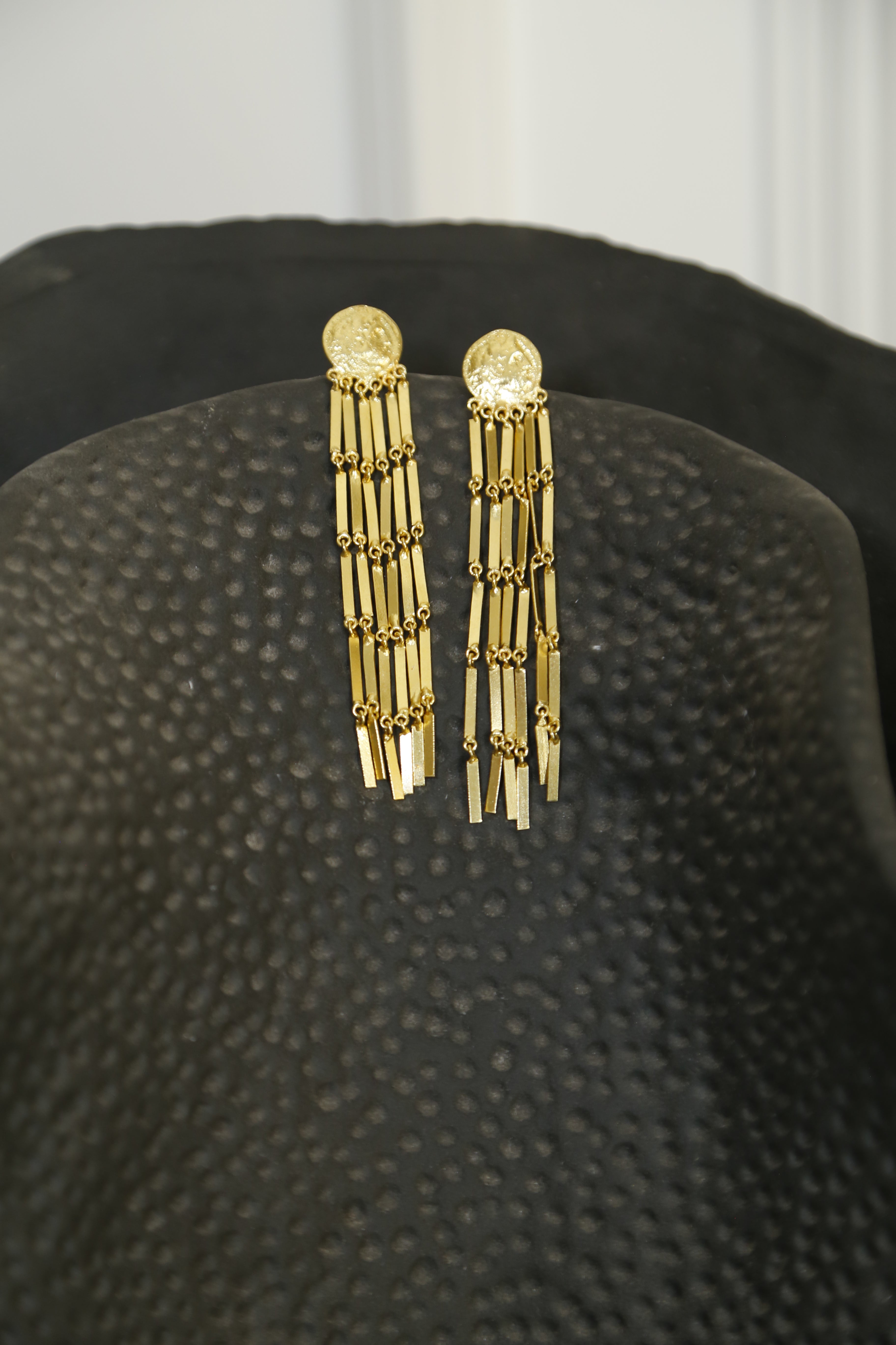 Coin jhumkas