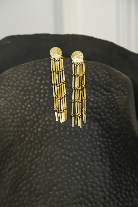 Coin jhumkas