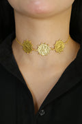 3 coin choker by Sovna