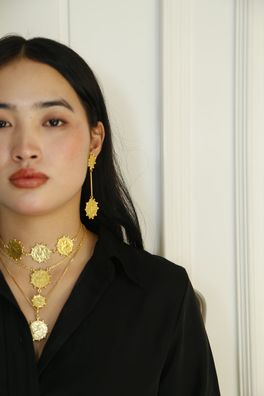 Statement coin danglers