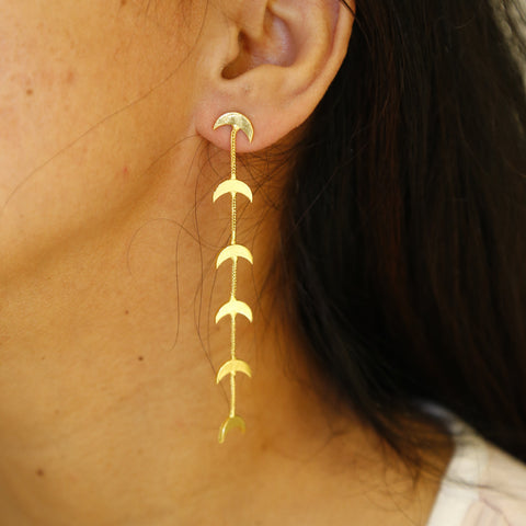 Moon danglers by Sovna
