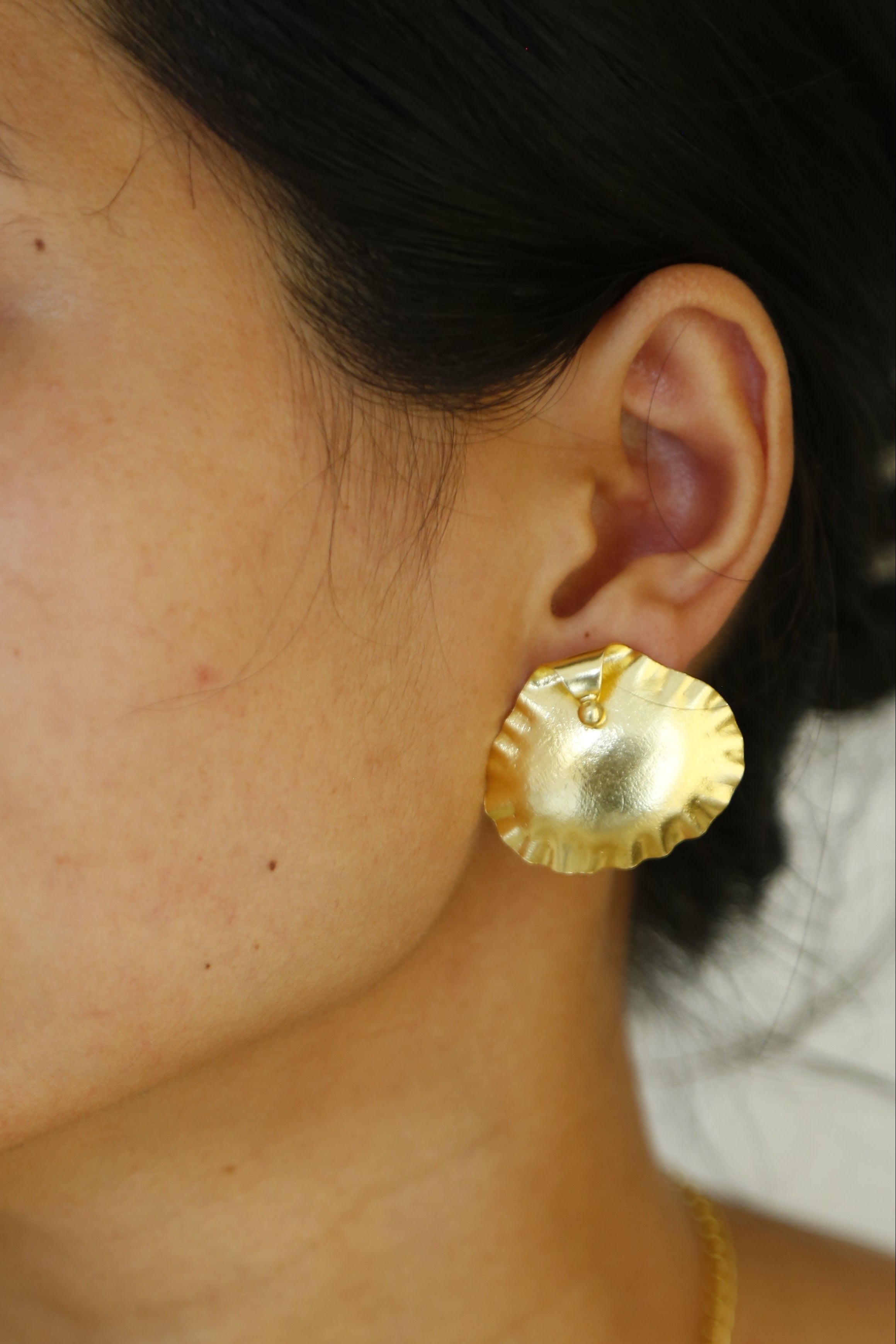 Seashell studs by Sovna